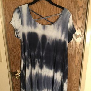Tie Dye Swimsuit coverup size M